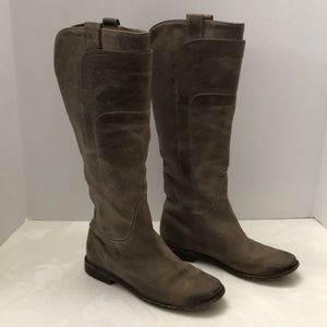 Frye Paige Tall Riding Boots Leather Ladies Western Size 6B